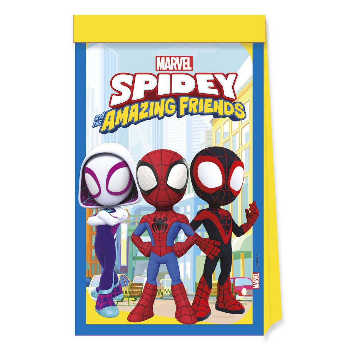 Globos Papierpartytüten FSC Spidey, 4 Stk.