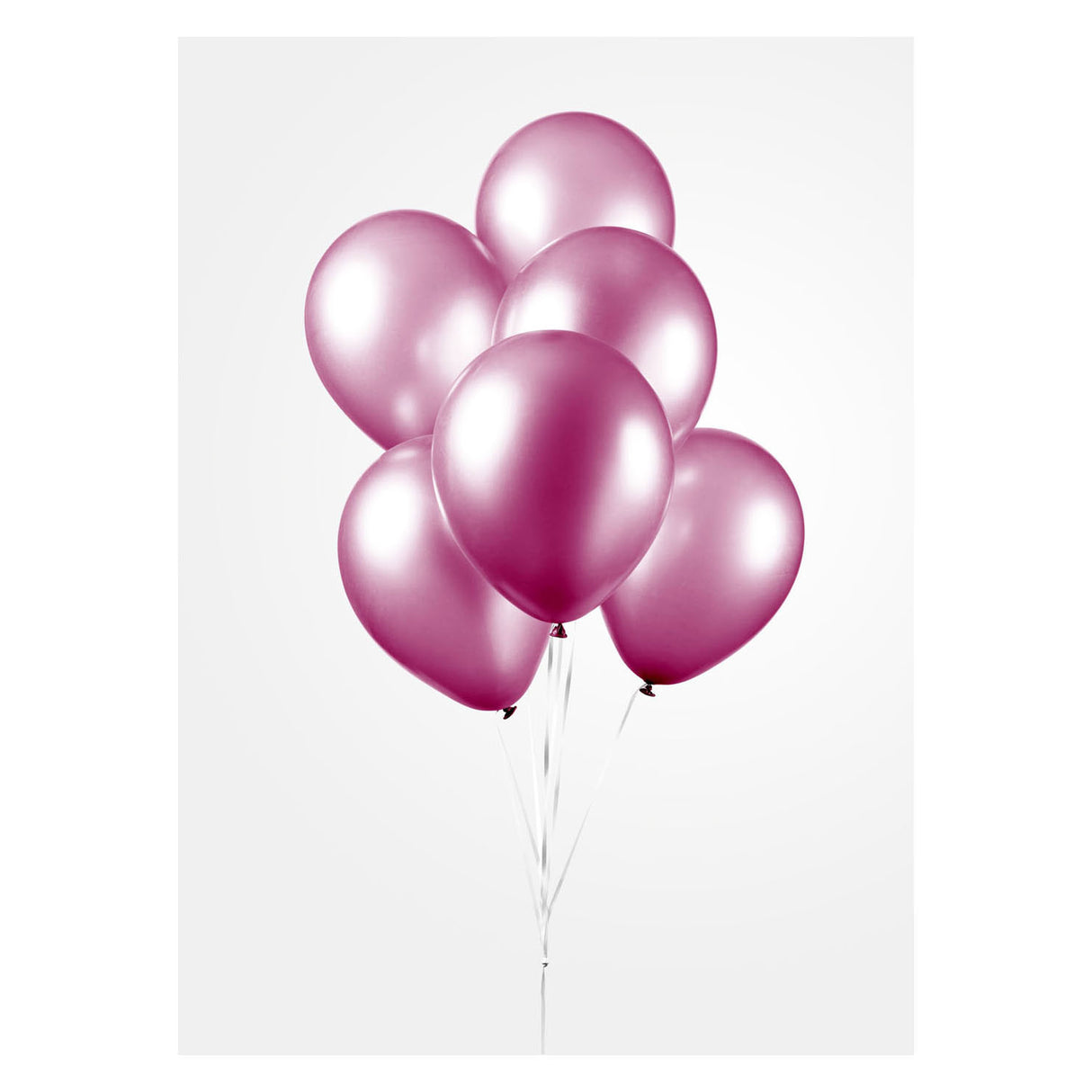 Globos-Luftballons Perlhartrosa 30cm, 10Stk.