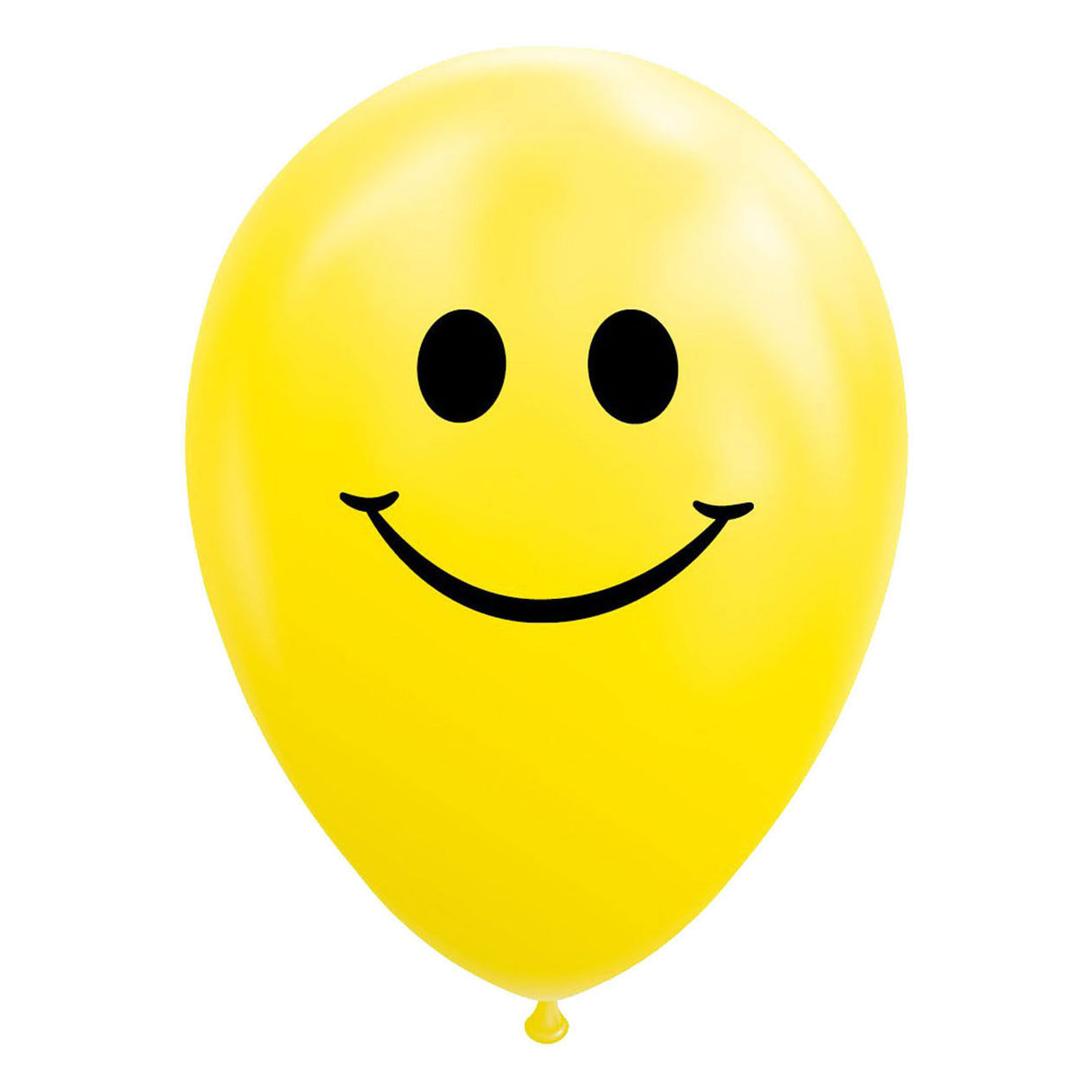 Globos Luftballons Smile Gelb 30cm, 8 Stk.