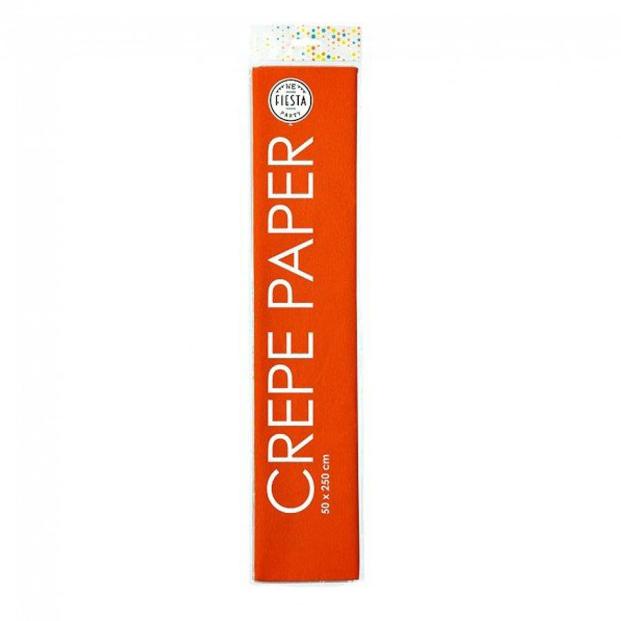 Globos Krepppapier orange, 50x250cm