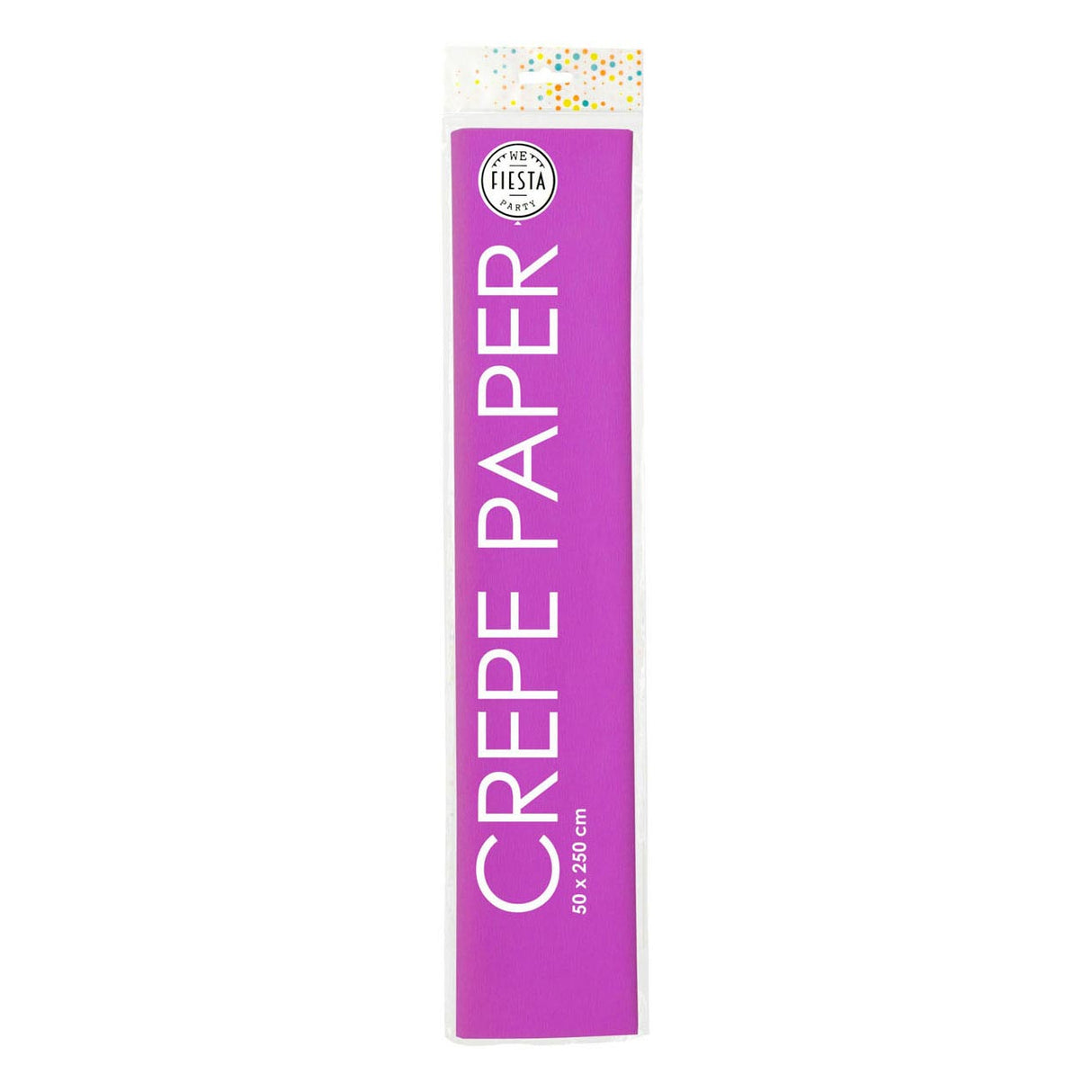 Globos Krepppapier violett, 50x250cm