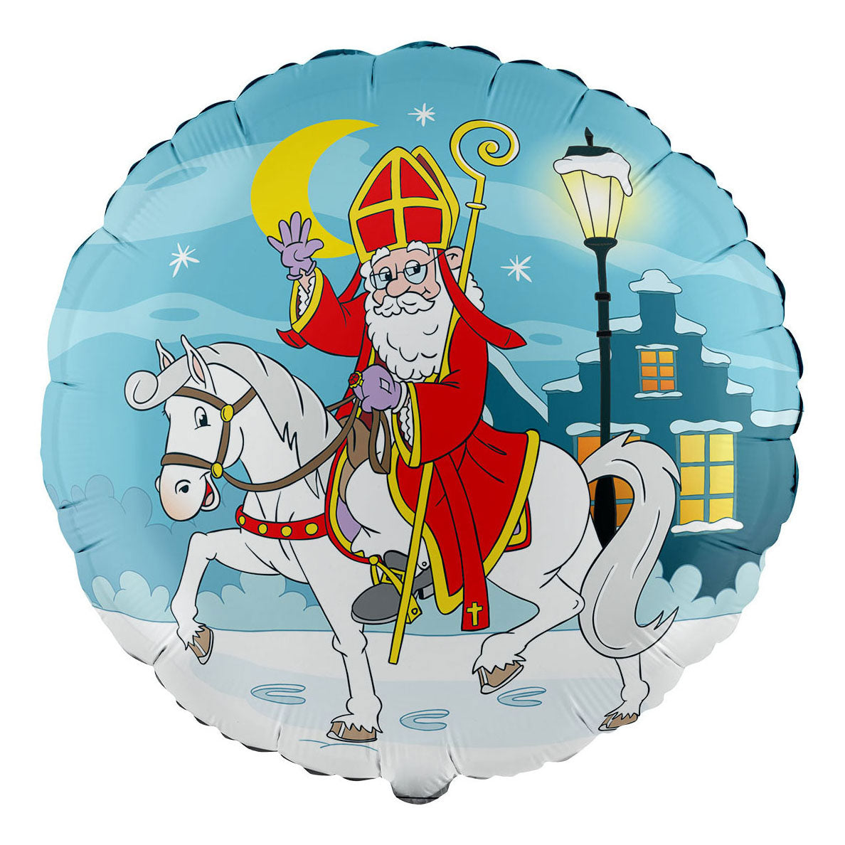 Keine Marke Sinterklaas Folienballon | 6 Stück