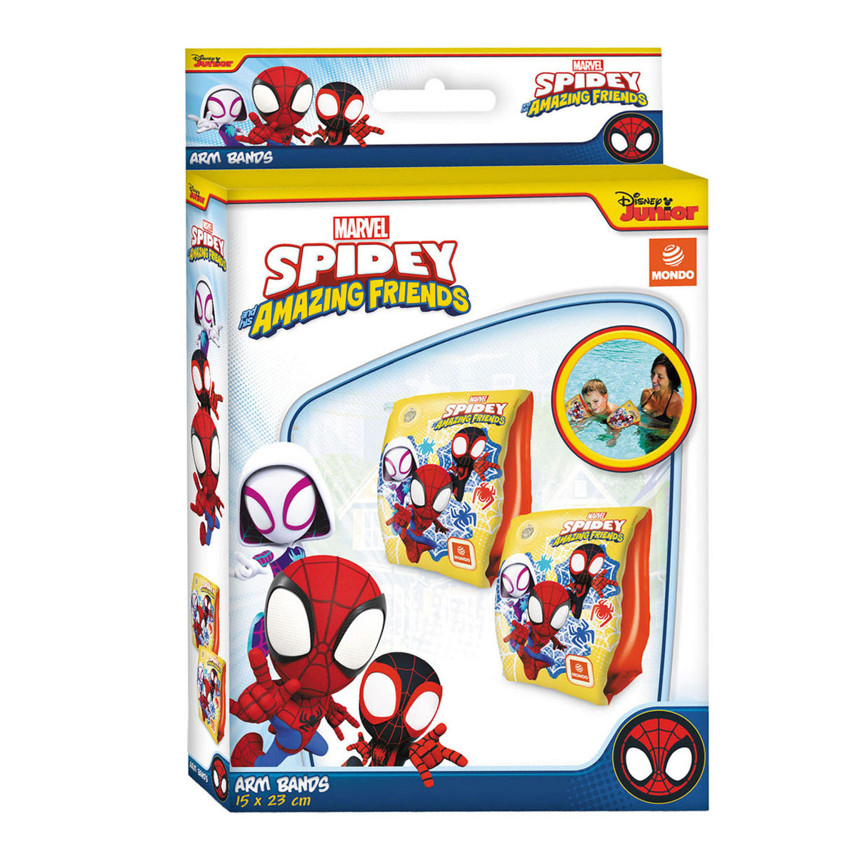 Mondo Schwimmbänder Spidey Marvel Schwimmzubehör für Kinder.