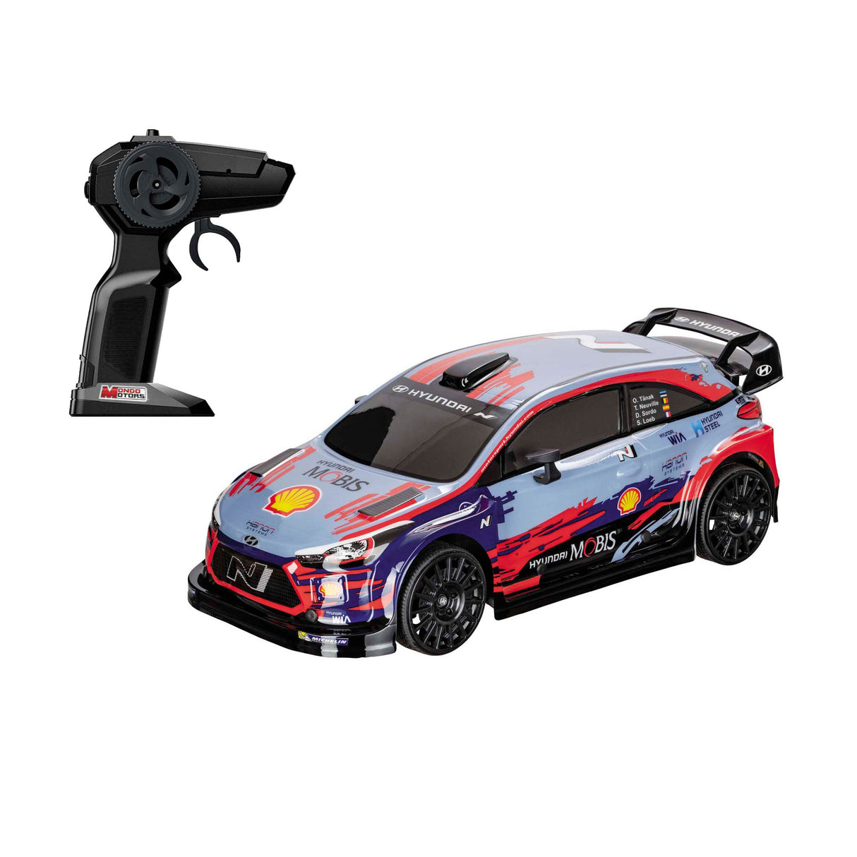 Mondo Motors ferngesteuertes Auto – Hyundai i20 WRC 23, Maßstab 1:10