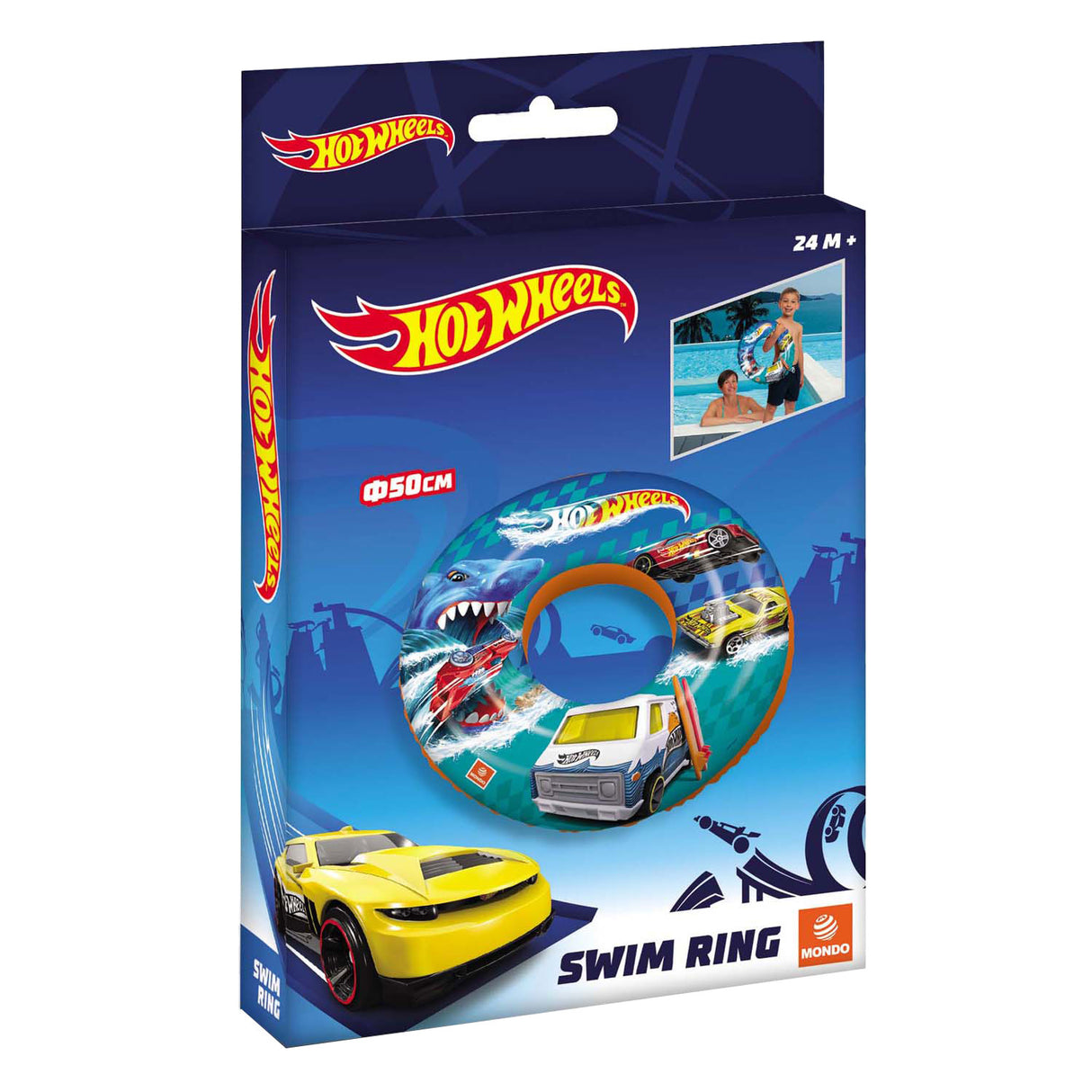 Mondo Schwimmring Hot Wheels, 50cm
