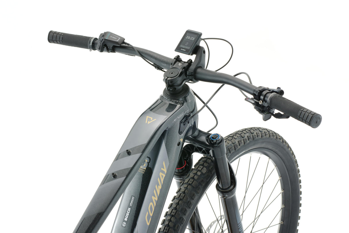Conway Elektro-MTB-Hardtail Cairon S 8.0 Mod. 22 ebike conw.cairon s 8.0 29 53 trap.11sp bl. Gold