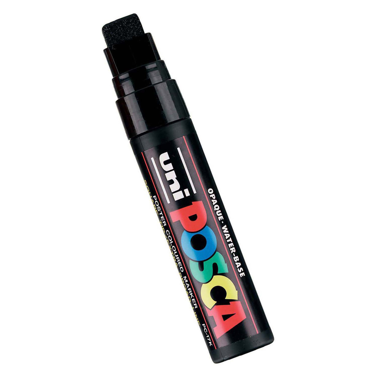 Uni-Posca Posca-Marker, Größe PC-17k, Strichstärke 15 mm, extra breit, schwarz, 1 Stück