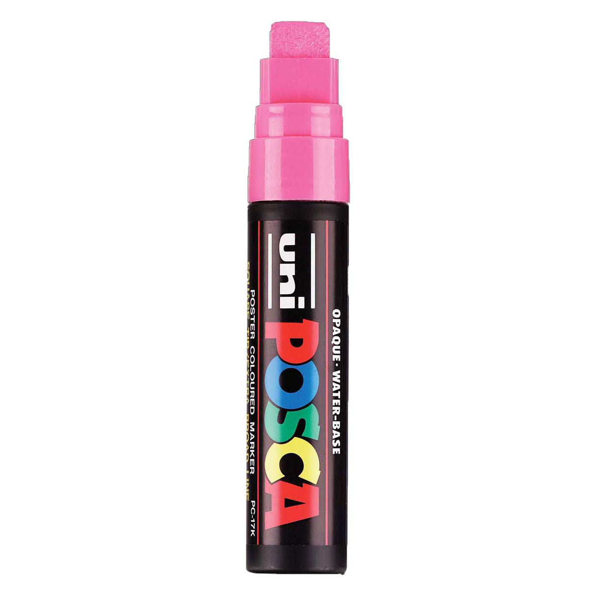 Uni-Posca Posca-Marker, Größe PC-17k, Strichstärke 15 mm, extra breit, rosa, 1 Stück