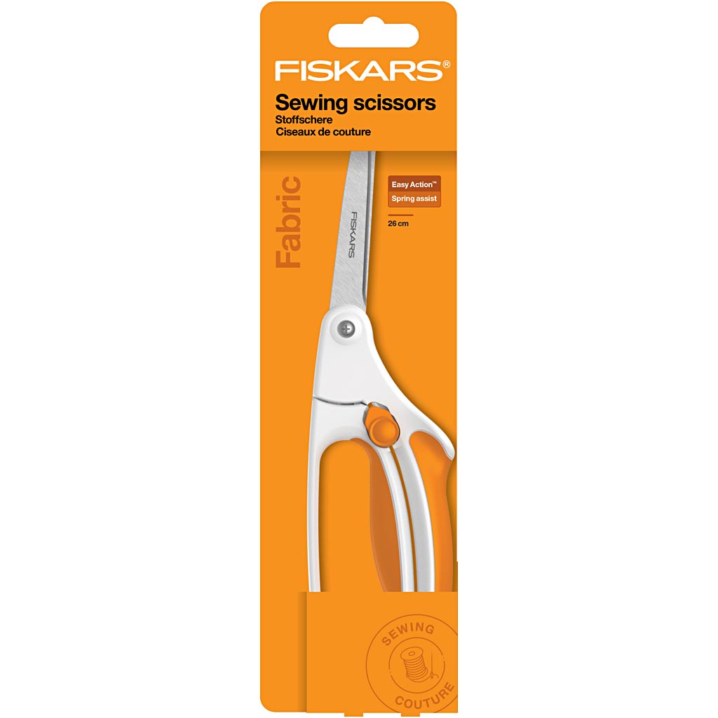 Creativ Company Fiskars Soft-Touch-Schere, L: 26 cm, 1 Stück