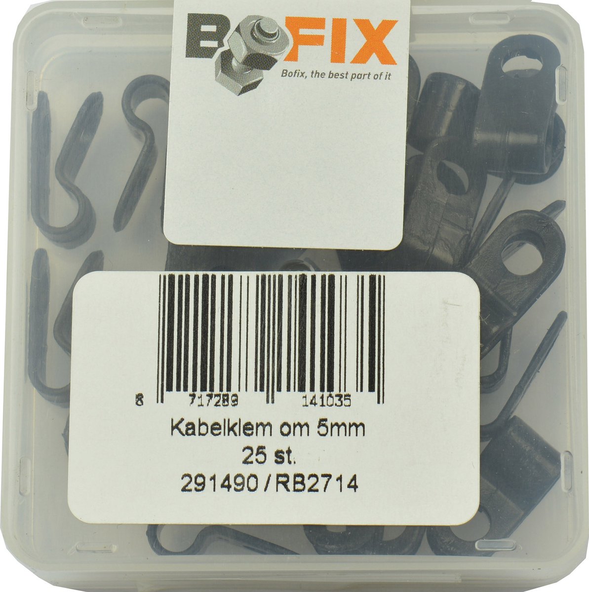 Bofix Box-Kabelklemme einzeln 5mm (25 Stück)