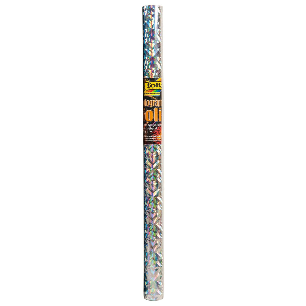 Folia • holografisches Papier 310 11 40 cm. x 1 m. magisches Silber