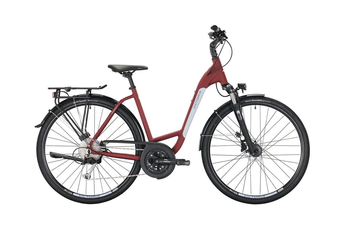 Victoria Trekkingrad Trekking 6,7 mod. 22 Radtour. 6,7 28 56 28 56 Welle 27G rot matt