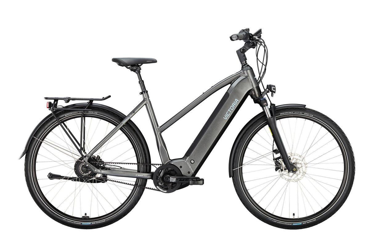 Victoria Elektro-Trekkingrad Tresalo 17 (#1) E-Bike Vict. Tresalo 17 28 53 usw. Fledermausschwarz