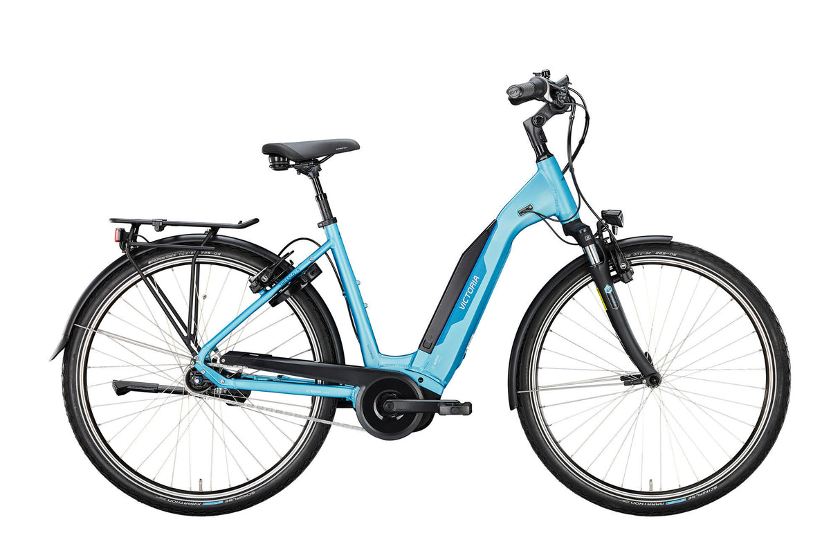 Victoria Elektro-Trekkingrad Tresalo 5 (#1) E-Bike Vict. Tresalo 5 28 56 7sp Wellenblau