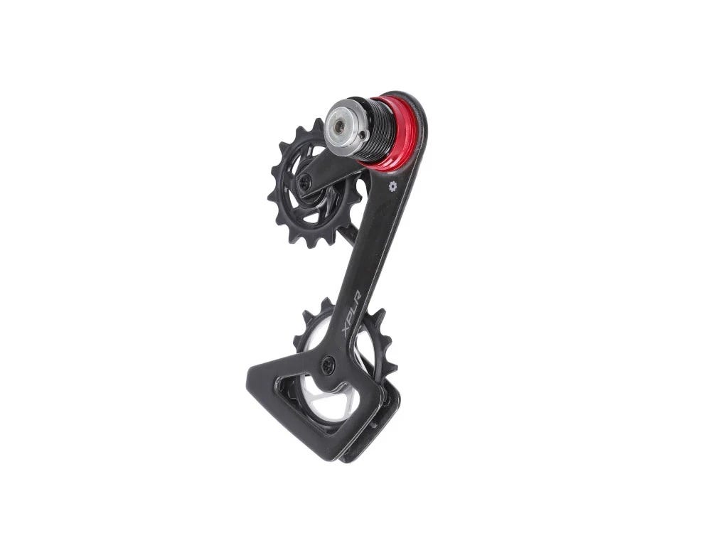 Sram Umwerfer-Teilesatz Force Axs Xplr inkl. Innen-Außenkäfig-Riemenscheiben-Dämpfer