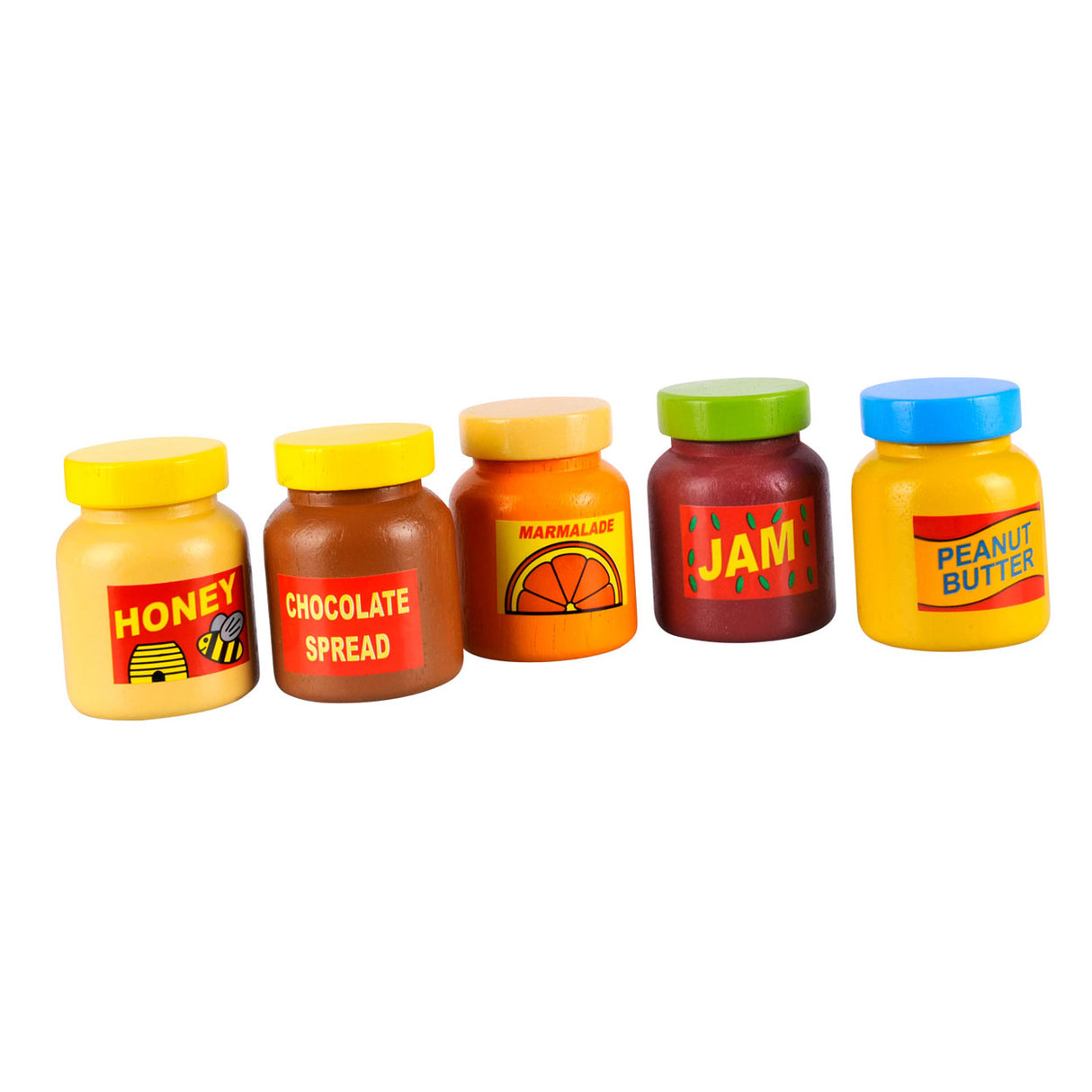 Bigjigs Glas aus Sandwich ausbreiten Holz pro Stück