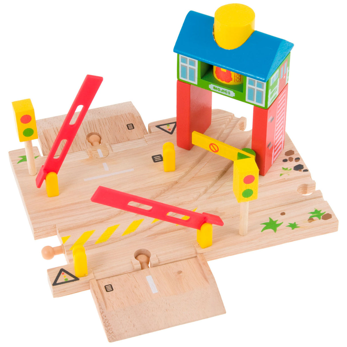 Holzstellwerk von Bigjigs