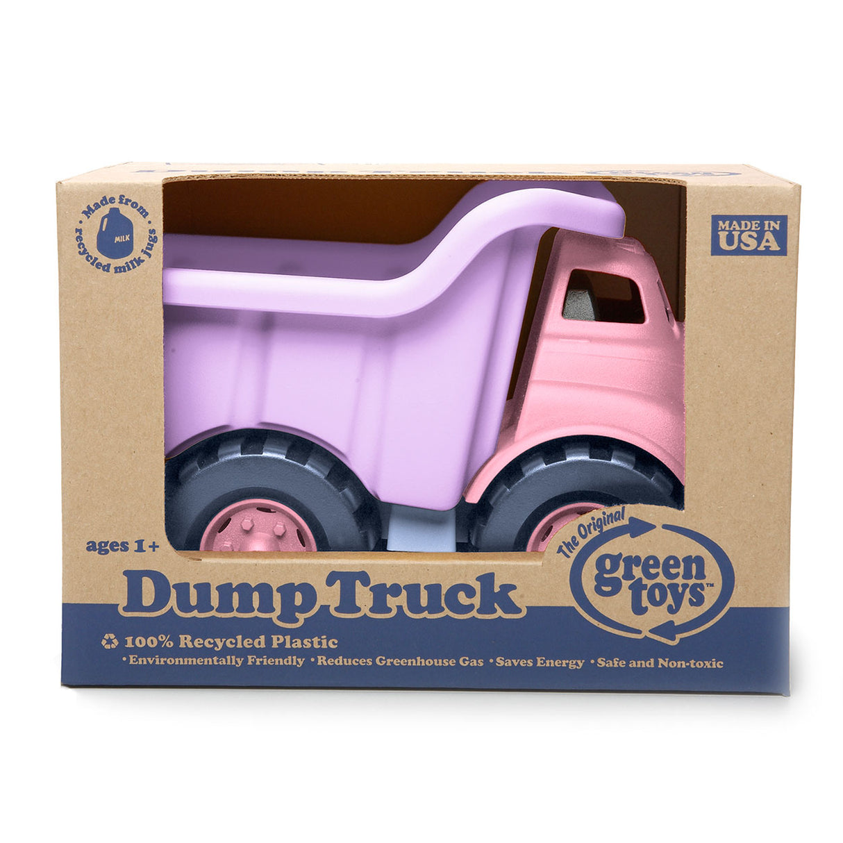 Pinker Muldenkipper von Green Toys – recycelt