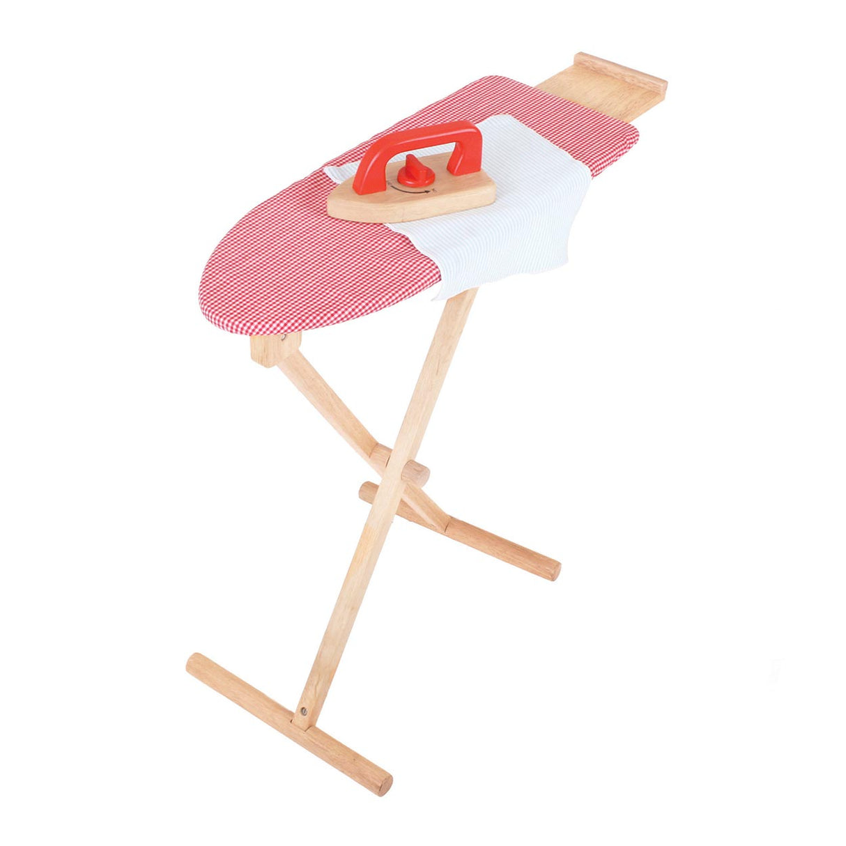 Playwood Bigjigs Holzbügelbrett Eisen