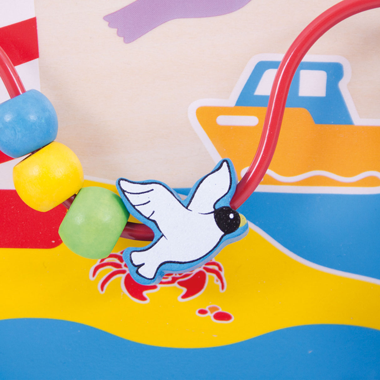 Bigjigs Activity Center Marine-Box-Spielbrett