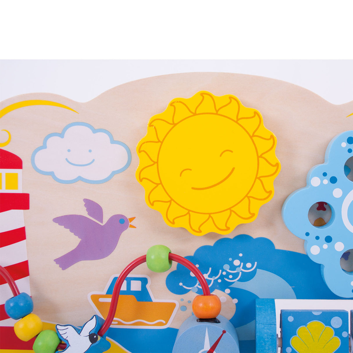 Bigjigs Activity Center Marine-Box-Spielbrett