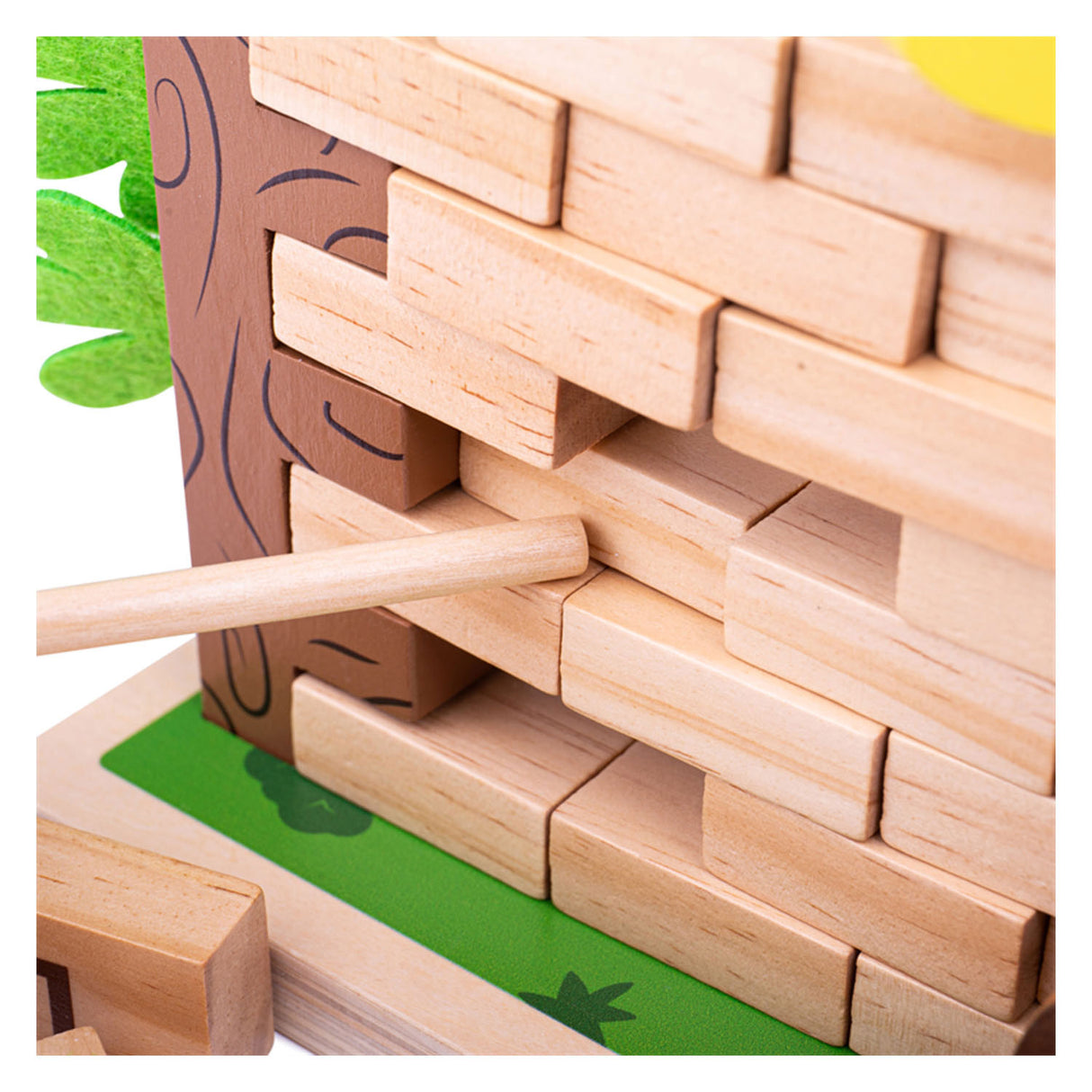 Bigjigs hölzerner Kinderspiel-Dschungel-Crash