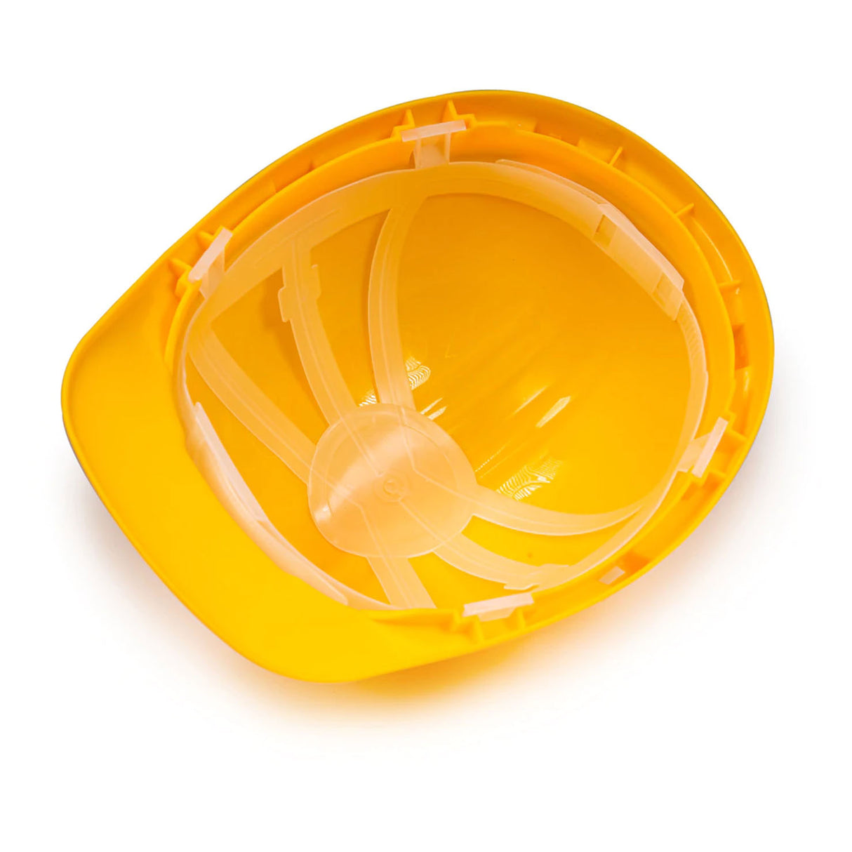 Der gelbe Bauhelm für Kinder von Bigjig