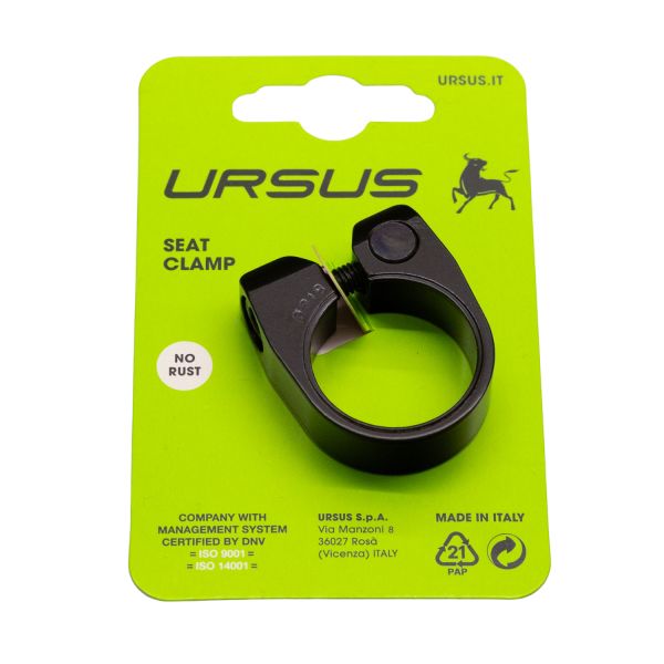 Ursus Zoolpap Clamp Urban 31,8 mm | Allen Black