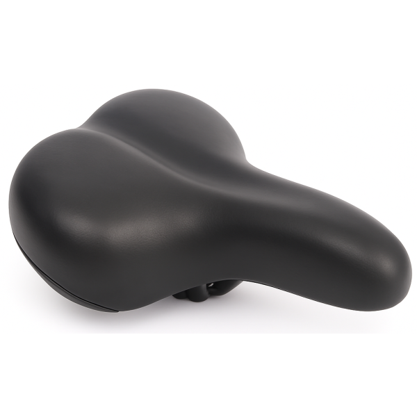 Edge Bicycle Sattel City Soft inkl. Sattel Strop - Schwarz