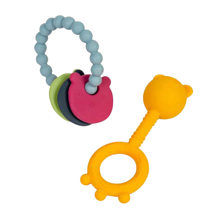 Bigjigs Beißring-Set Bär, 2-tlg.