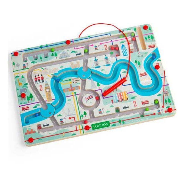 Bigjigs magnetisches Londoner Labyrinth aus Holz
