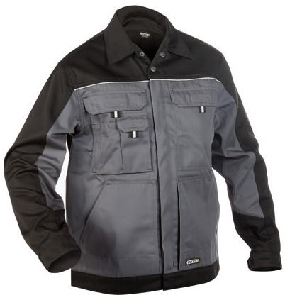 Dassy Arbeitsjacke Lugano P K Grau Schwarz L