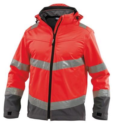 Dassy Warnschutzjacke Malaga rot grau m