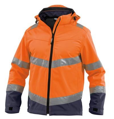 Dassy Warnschutzjacke Malaga orange blau XXL