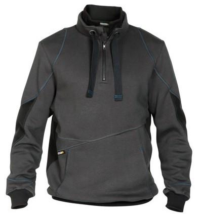Dassy Pullover Stellar Grau Schwarz XXL