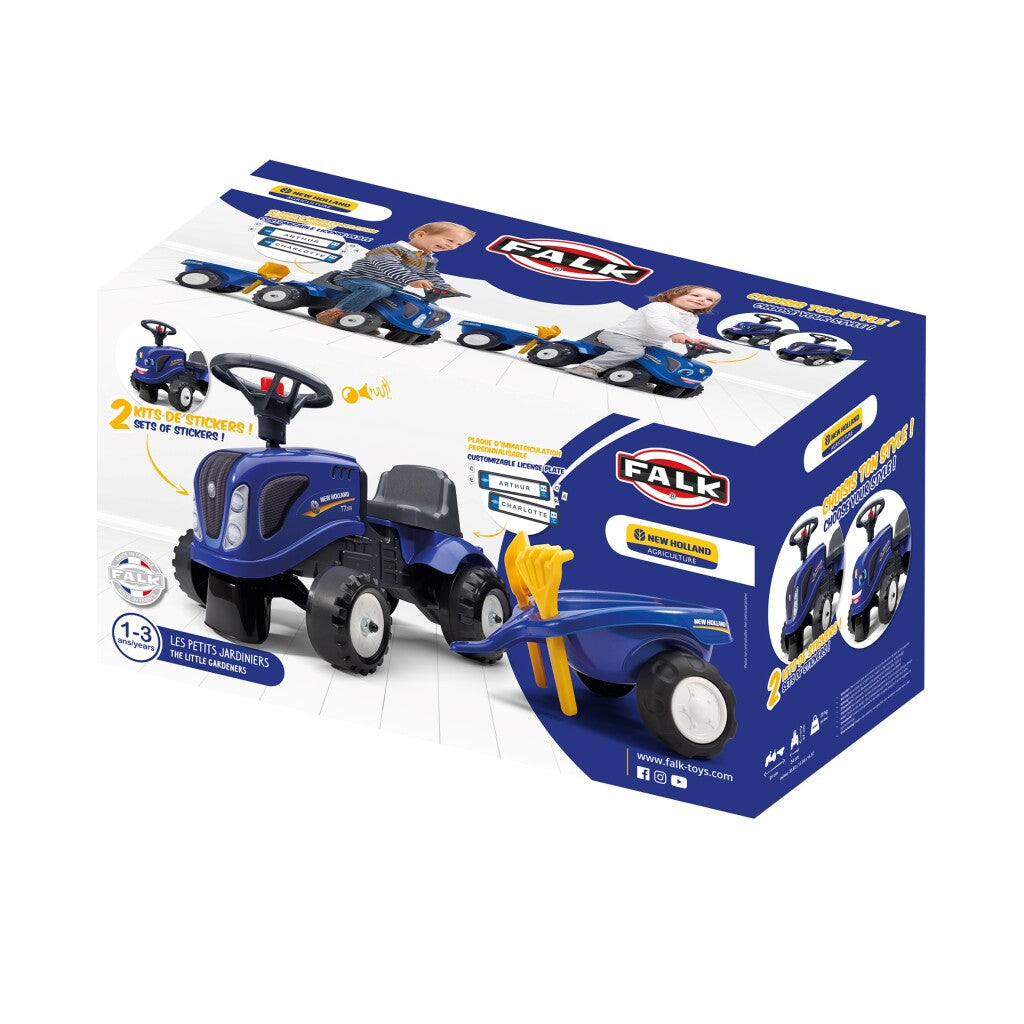 Falk Holland Wandertraktor-Set blau