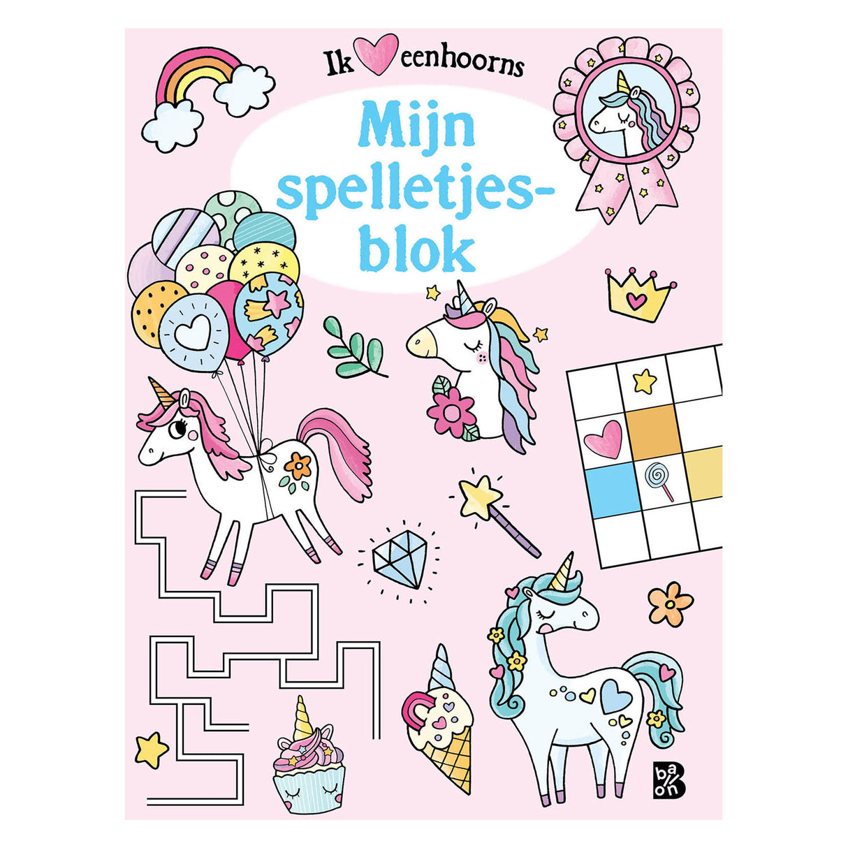 Standard-Publisher-Einhörner-Spielblock