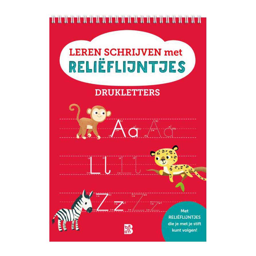 Lernen Sie, Standardveröffentlichungen mit Relieflinien aus Druckbuchstaben zu schreiben