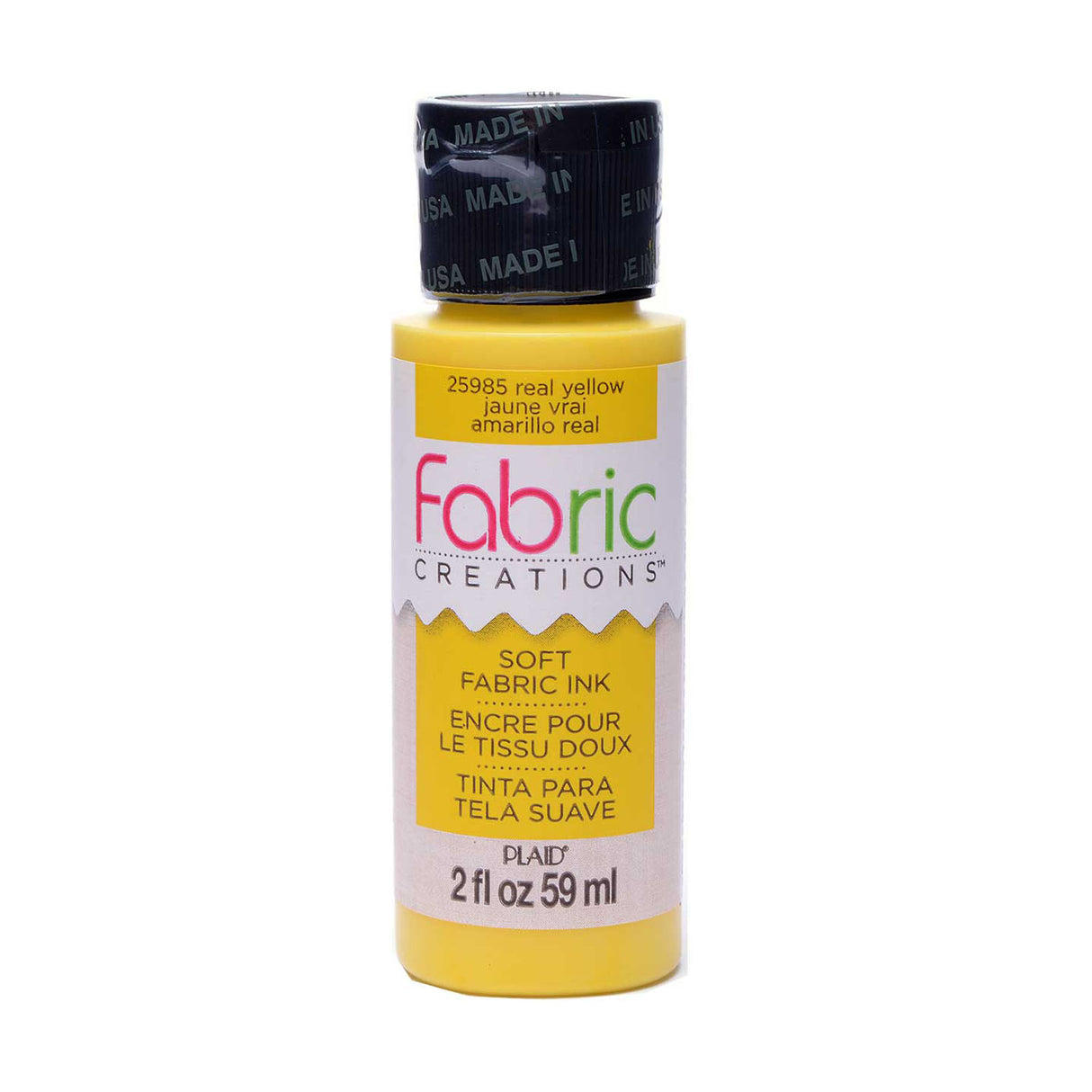 Stoffkreationen • Weiche Stofftinte 59 ml, echtes Gelb
