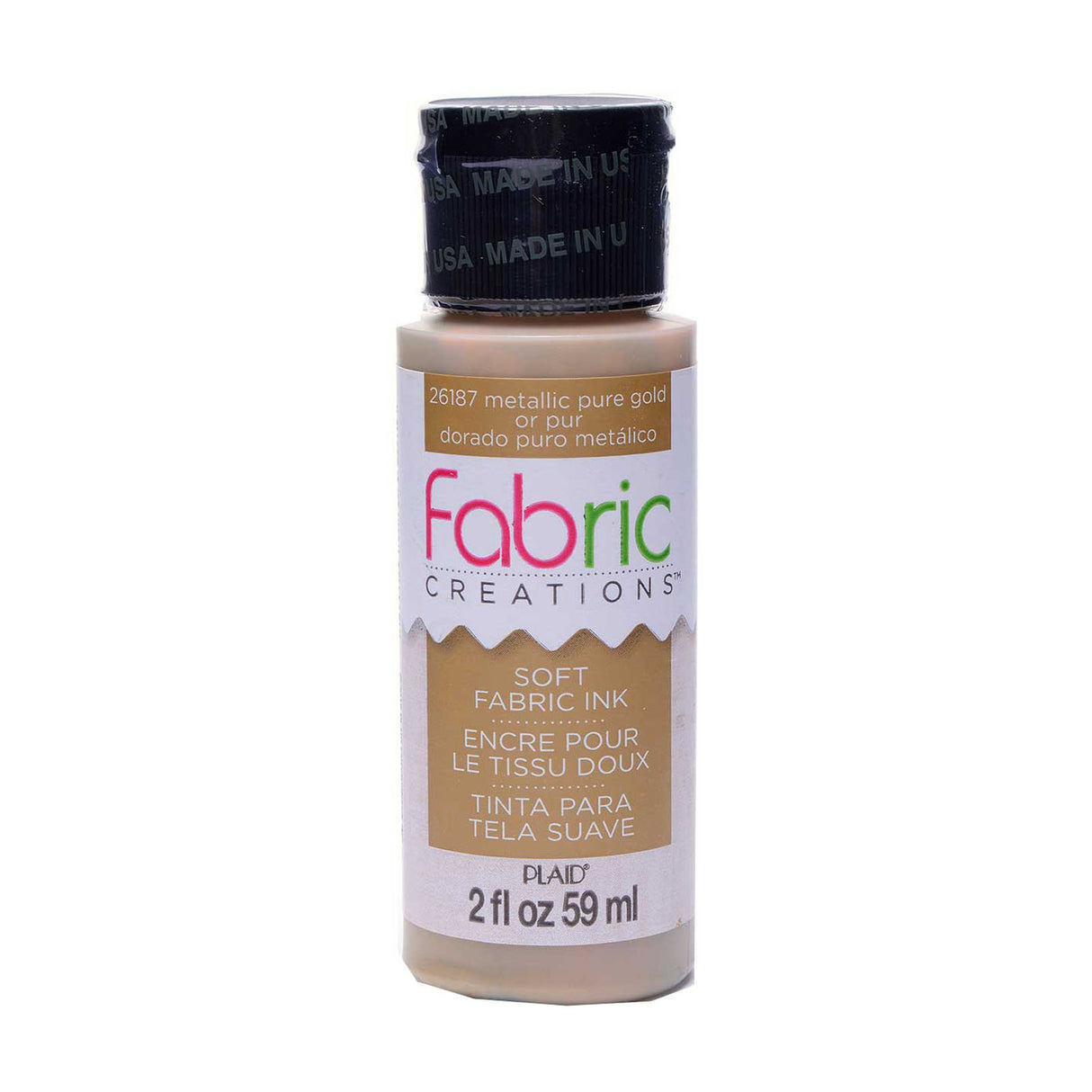 Stoffkreationen • Weiche Stofftinte 59 ml Metallic-Gold