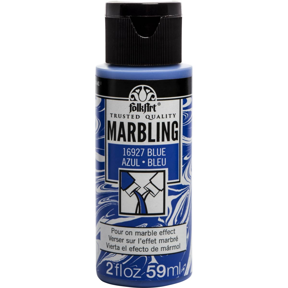 Folkart • Marmorierungsfarbe, 59 ml, Blau