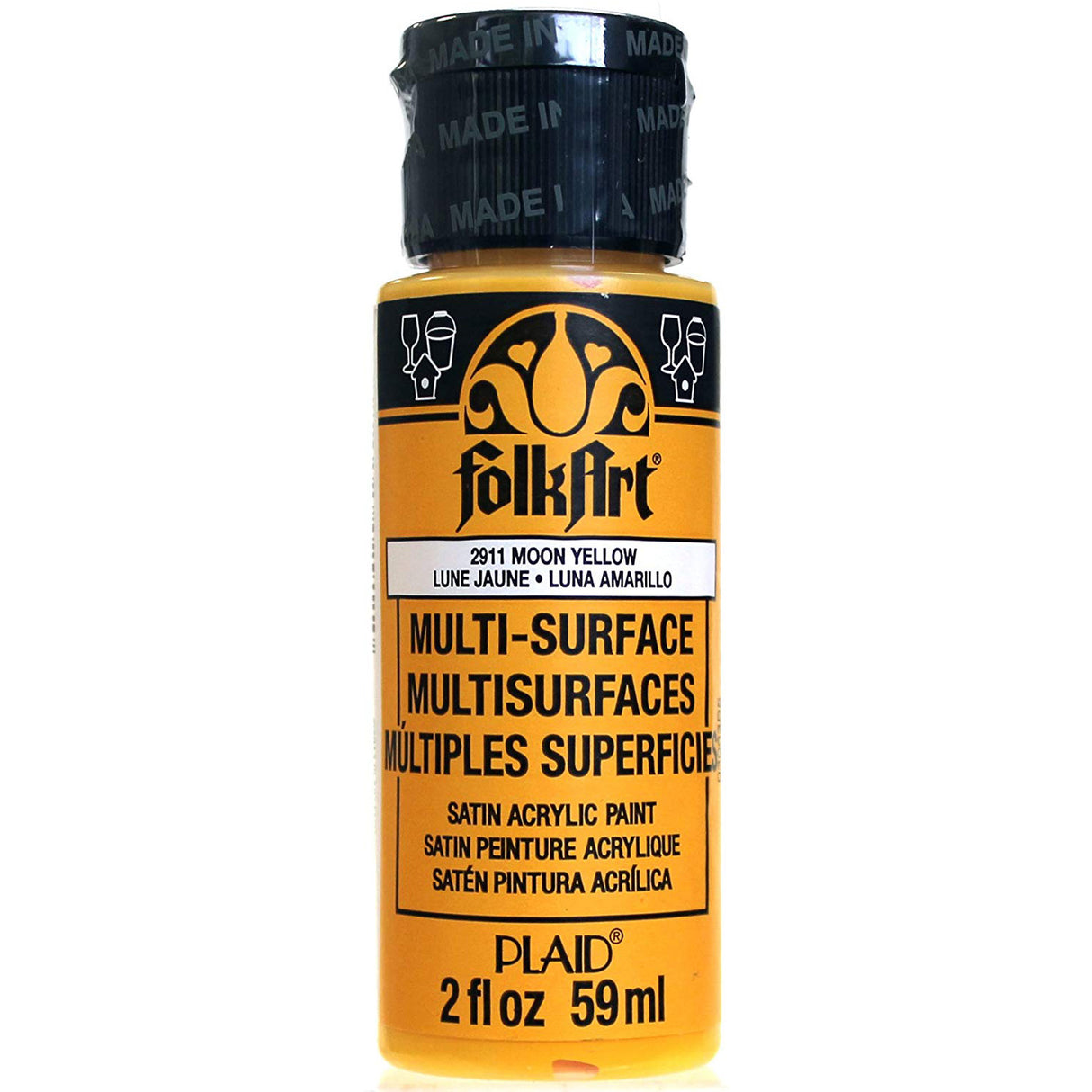 Folkart • Multi-Oberfläche 59 ml Mondgelb
