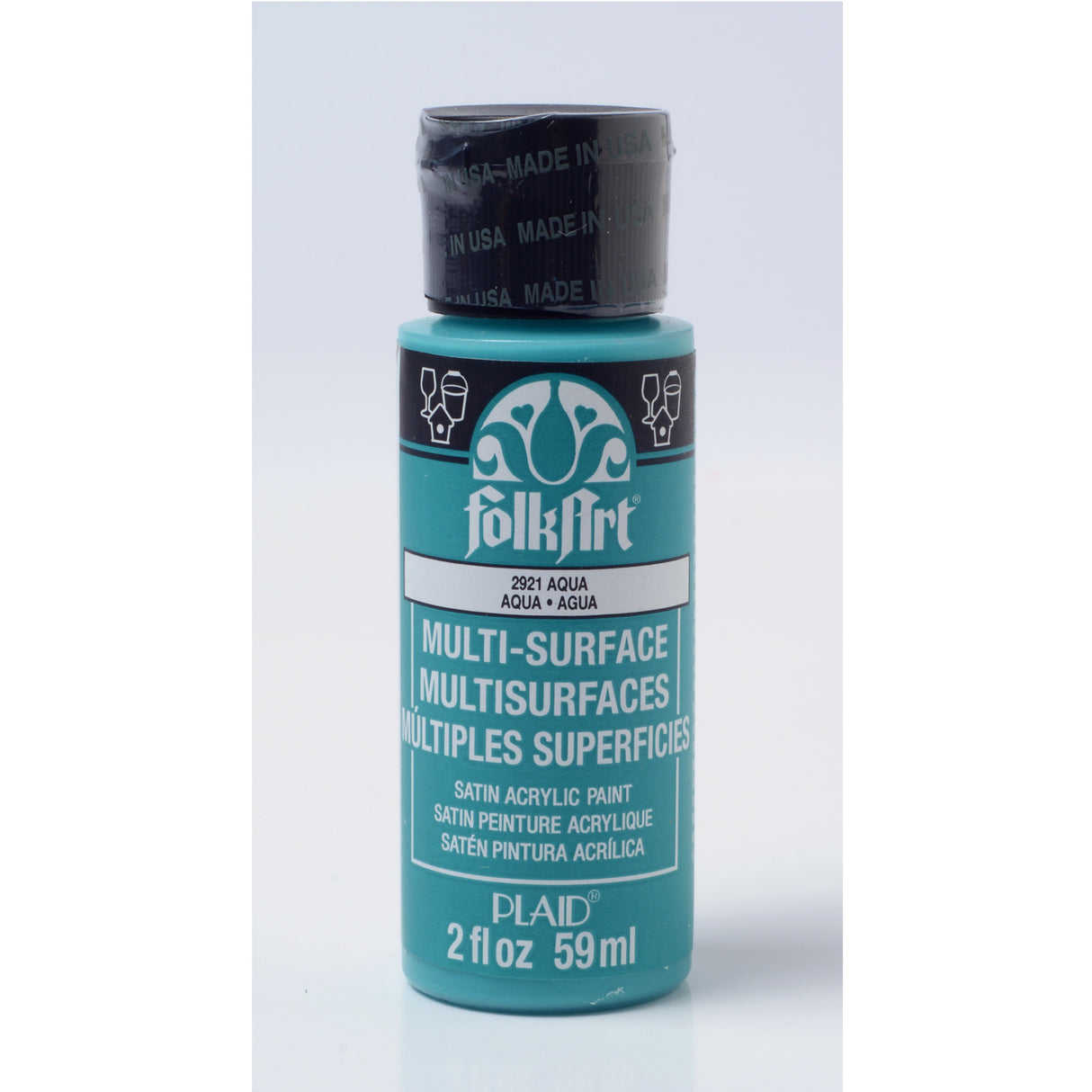 Folkart • Mehrflächenfarbe Aqua 59 ml