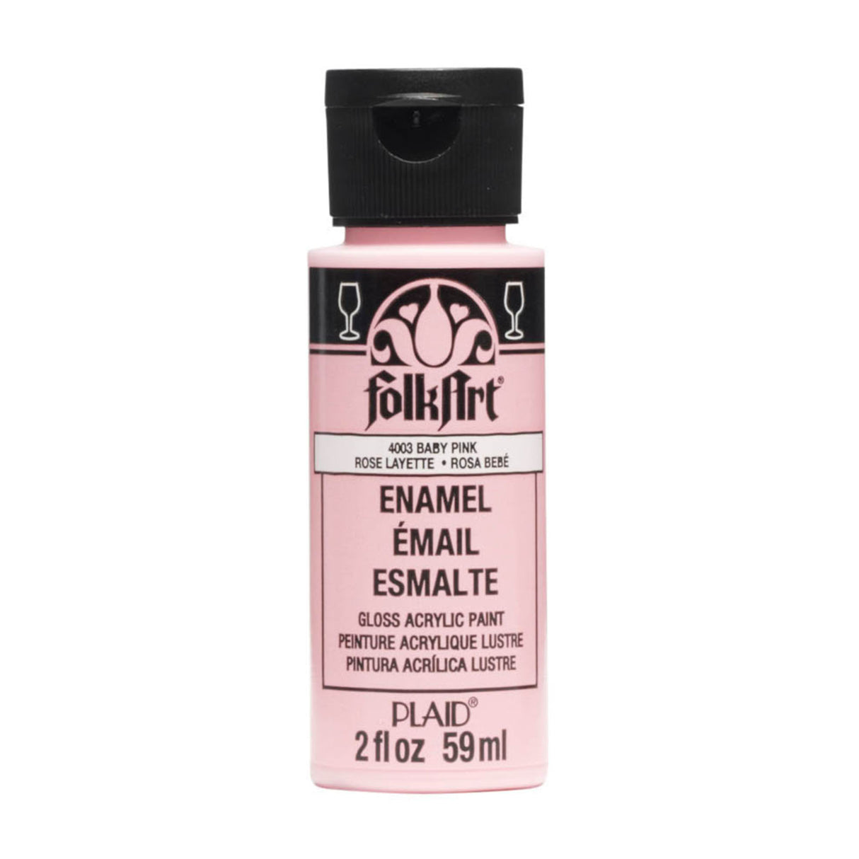 Folkart • Emaille 59 ml Babyrosa