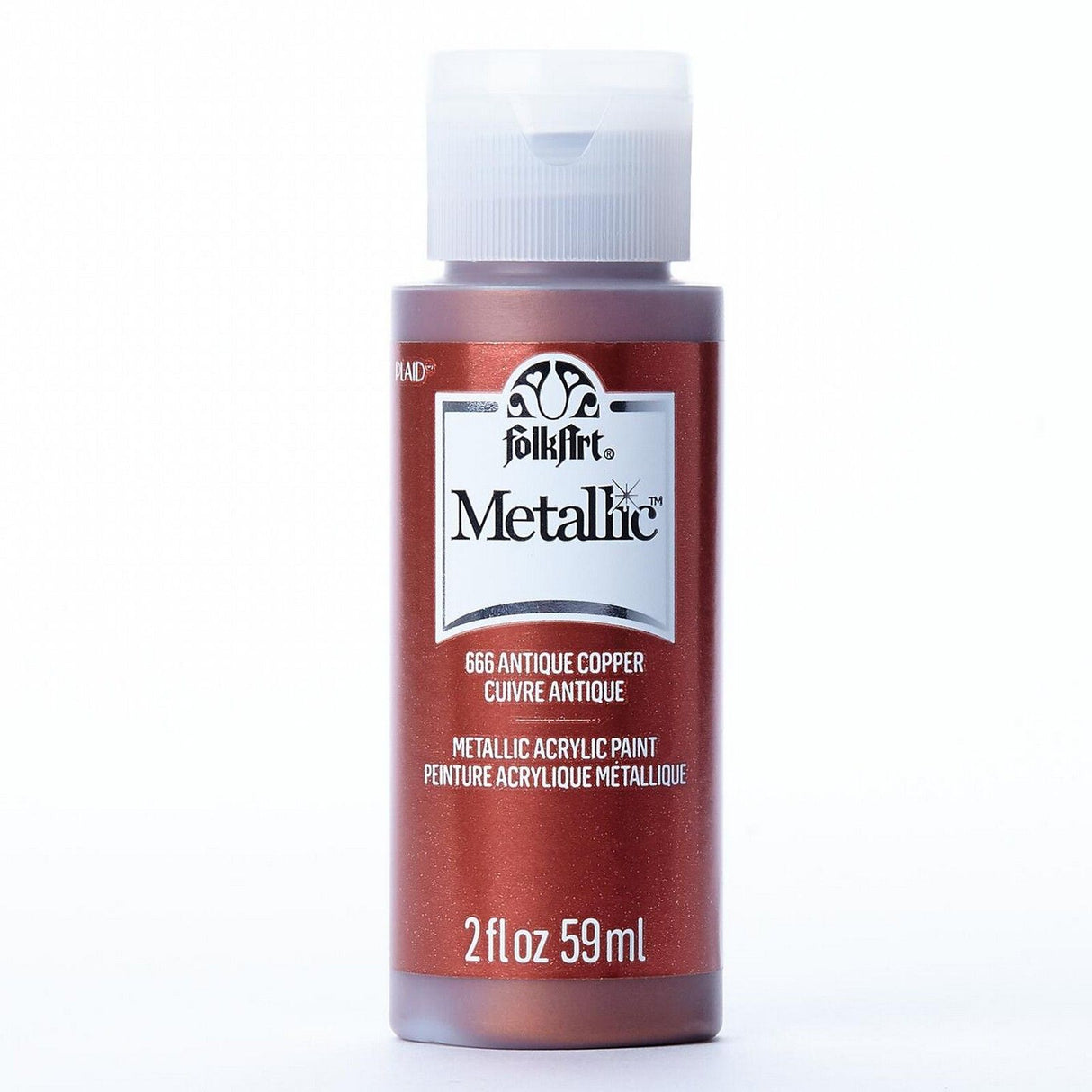 Folkart • Metallic-Acrylfarbe, antikes Kupfer, 59 ml