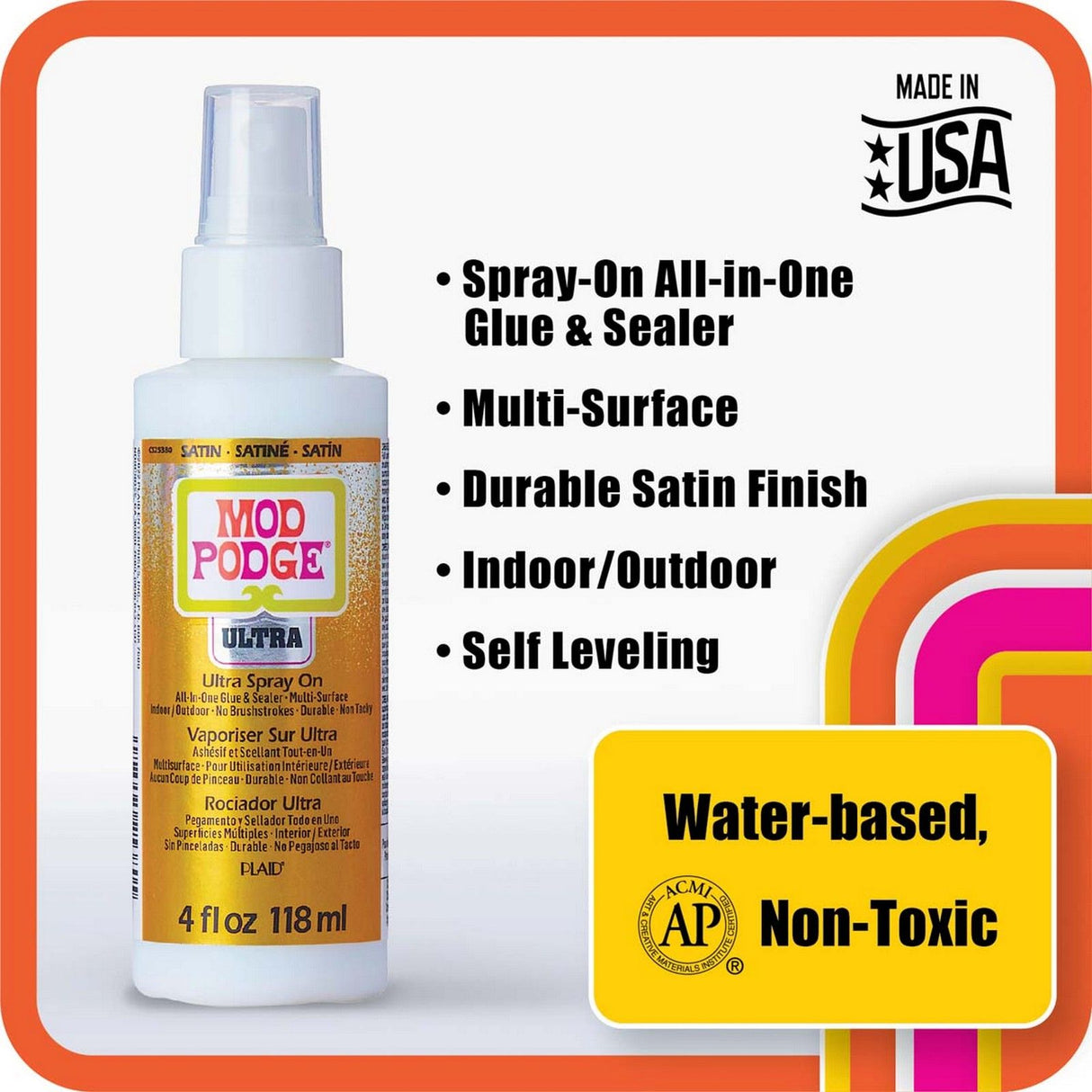 Mod Podge • Ultra-Spray-Satin