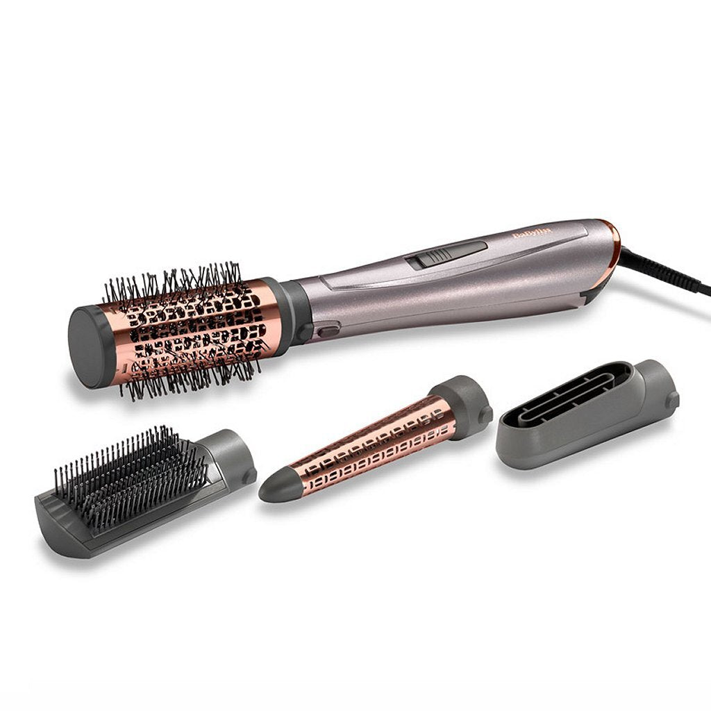 Babyliss AS136E Air Style 1000 Haartrocknerbürste, schwarzes Kupfer, Palladium