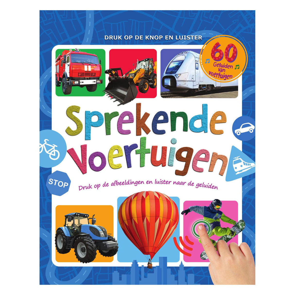 Mundkarten klingen Buch funkelnde Fahrzeuge