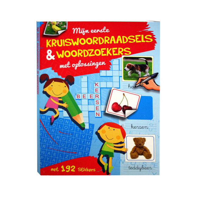 Mundkarten meine ersten Kreuzworträtsel und Wortsuchende