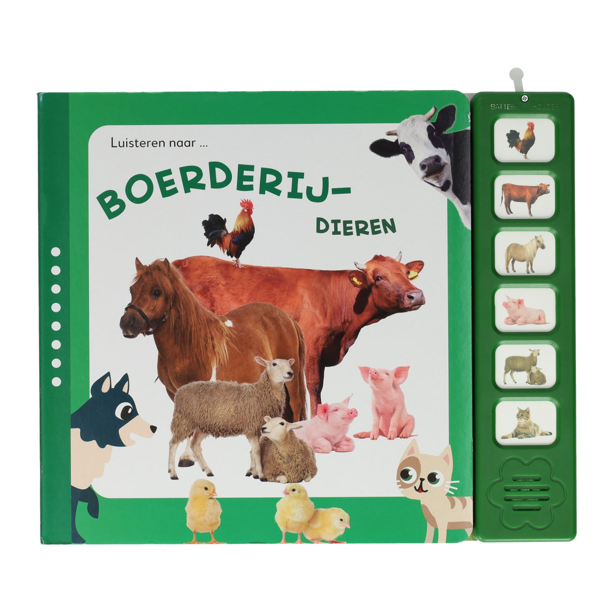 Mondi-Karten, Hörbuch mit Geräuschen von Nutztieren